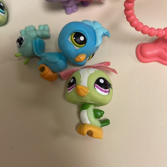 Littlest Pet Shops Bird/Bug 10 Pc Lot - Picture 6 of 7